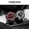 Digital Wristwatches Waterproof Smael Watch Top Brand s Shock Montre Men Watches Digital Led 1526 Mens Military Watches Sports Q0524