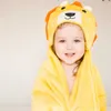 Children Baby Spa Towel born Hooded for Bath Velvet Blanket Kids Boy robe Infant Hood Beach s 210728