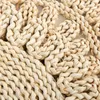 Mats & Pads Natural Table Mat Handmade Straw Woven Corn Husk Placemat Round Braided Heat Resistant Insulation Anti-Skidding Pad