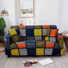 Housmife Elastyczna sofa Pokrowce do salonu Stretch Slipcover Segmental Couch L-Shape Farm 1/2/3/4-SEATER 211116