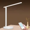 Lampa täcker nyanser LED-skrivbord 3 Färg Stepless Dimmable Touch Fällbara Bordsängläsning Ögonskydd Night Light USB Laddningsbar