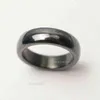 Zwarte Magnetische Hematiet Basic Ring Band voor Sieraden Ketting Maken Accessoires Maat 7 8 9 10 11 12 13