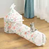 Lit de chat jouer Tunnel tapis animaux de compagnie pliable doux Tunnel lit de couchage pour animaux de compagnie chats chiens lapins et animaux de compagnie maison Cn (origine) OOTDTY 211122