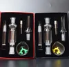 Smoking Accessories 10mm Micro NC Nectar Collector Kit Stainless Steel Tip Glass Bowl for water Pipe Small Oil Rigs