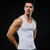 Herren-Körperformer, Herren-Shapewear-Weste, Reißverschluss-Tanktops, Slim-Fitness-Taillentrainer, Kompressions-Gewichtsverlust-Korsett