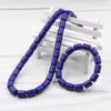 Earrings & Necklace African Jewelry Set For Women Bracelet Dubai Blue Sets Wedding Party Bridal Strand Chain Bangle B243