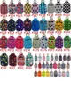 30 ml Hand Sanitizer Holder Keychain Party Favor Mini Bottle Cover Square 195 Färger