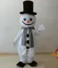 Halloween mignon bonhomme de neige mascotte Costume haute qualité personnaliser dessin animé en peluche Anime thème personnage taille adulte carnaval de noël tenue de fête en plein air