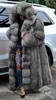 Fashion Long Winter Hooded Faux Coat Loose Thick Warm Plus Size Artificial Fur Jacket Women Full Sleeve Outerwear Coats2024