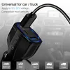 3 Ports Auto Ladegeräte 7A 35W USB Quick Charge Typ C Schnelle Lade Auto Power Adapter Für iPhone Android smart Phone Tablet