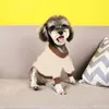 Modny pet kot pies psa odzież spersonalizowana liter