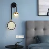 Bedroom Bedside Lamp Wall Simple Modern Led Lighting Creative Aisle Corridor Living Room Background Lights Lamps