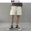 KAPMENTS Hommes Casual Shorts rayés Summer Mens Harajuku 5 couleurs Sweat noir Mode coréenne Running 210716