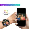 Montres intelligentes écouteurs écouteurs 2in1 TWS Bluetooth surveillance de la santé montres-bracelets bricolage écran appel météo appareils portables8675453