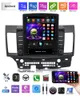 Lecteur GPS multimédia DVD de voiture pour Mitsubishi Lance-EX Radio de véhicule Android 10.0 Tesla écran vertical