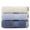 Handdoek Sanli Santorini gekamd katoen set 3 pics volwassen hand facecloth handdoeken voor thuis badkamer microfiber