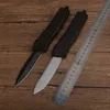 Высокий конец UT Авто тактический нож D2 Coney Wash / Black Blade CNC 6061-T6 ручка EDC ножи с розничной коробкой