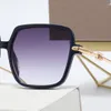 2021 Designers Sunglasses Luxo Sun Óculos de sol elegante Alta qualidade polarizada para as mulheres Mens Vidro UV400