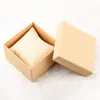 Titta på lådor Fall 8.7 5,7 cm Square Paper Box Arvwatch Gifts deli22
