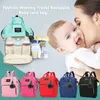 DIAPER Väskor 2021 Fashion Baby Bag för mamma stor kapacitet barnvagn mamma moderskap totes blöja ammande resor backpack5633637