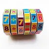 Cilinder Math Addition Subtractie Berekening Training Speelgoed voor Kinderen Vroege Onderwijs Speelgoed Plastic Digitale Magic Cube Kids