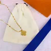 Collares con colgante de lujo a la moda para hombre y mujer, regalo de boda de alta calidad para mujer, regalo de amor, joyería de hip hop