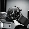 Wristwatches Kol Saat Men Sports Watches Mens Luxury Busine Quartz Watch Casual Slim Mesh Steel Sport Wristwatch