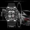 Zegarek Meski Waterproof Dual Display Military Watch Men 2020 Top Brand Luxury Sports Wrist Watch For Men Meskie Erkek Kol Saati G1022