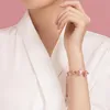 Nouveau bracelet rétractable 18K or rose Pandora Bracelet de reliure de style européen 925 dames en argent sterling avec cadeau original253K