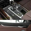Interieur Centrale Configuratiepaneel Deurhendel 3D 5D Koolstofvezel Stickers Decals Auto-Styling Cover Onderdelen Producten Accessoires voor BMW X5 F15 / X6 F16 jaar 2014-2018