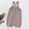 Boys Girls Warm Clothes Fall/Winter Baby Romper Knitted Woolen Jumpsuit Toddler Child Bag Fart 210515