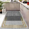 Waterproof Oilproof Kitchen Mat Antislip Bath Mat Soft Bedroom Floor Mat Living Room Carpet Doormat Kitchen Rug 210928