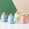 tasses en céramique de chaton