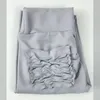 Gimnasio entrenamiento Ruched Butt Leggings transpirable de secado rápido bolsillo plisado cintura elástica lápiz flaco Pantalon Noir Femme 210604