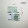 Nowa Fałszywe Banknot Money Partia 10 20 50 100 200 200 Dollar Euro Realistyczne paski zabawek Props Kopiuj walutę Pieniądze Faux-Billets 100 szt.