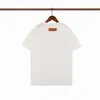 T-shirt da uomo Designer Sommer Mnner Frauen T-shirt mit Brief gedruckt Lssige HerrenT-shirt Top Qualitt Mode T-shirt Streetwear Bekleidung 2 Farben 0VJ7