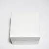 Petite boîte de papier blanc paquet plat éponge ou oreiller à l'intérieur pour Pandora charme perle collier boucles d'oreilles anneau pendentif bijoux emballage affichage