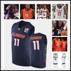 Özel Illinois Mücadele Illini Koleji Basketbol Jersey Kofi Cockburn Alfonso Plummer Jacob Grandison Trent Frazier Ayo Dosunmu Coleman Hawkins Williams Goode