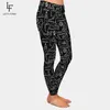 Letsfind Mode Dames Gedrukt Leggings Hoge Taille Fitness Broek Plus Size Comfortabele Slanke Volledige 210925