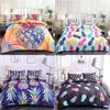 Set di biancheria da letto Set di modelli di ananas a colori creativi moderni Set di piante per la decorazione della camera da letto dei bambini adulti Stampa digitale