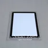 A1 Slim Crystal Acrylic Light Box Wyświetlacz reklamowy LED 2835 Side-Lit Silne Drewniane Opakowanie