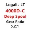 Mulinello da pesca originale Legalis LT 3000-C-OT 3000-C 3000-CXH 4000D-C 4000D-CXH 5000D-C 5000D-CXH 6000D 6000D-H