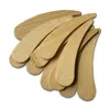 6 cm Kosmetisk verktyg Bambu Stick Spatel Skrapsked