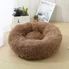 Peddy Dog Bed Pet Kennel Round Sleeping Bag Lounger Cat House Winter Warm Sofa Basket for Small Medium Large Dog Accessories 210915