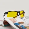 Óculos de visão noturna engrenagens protetidas Óculos de sol Drivers de visão noturna óculos de proteção de interiores Anti-brilho FRAMAMANTES DE MATHA DE