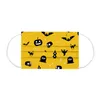 Halloween Engångsmask 5 stilar Vuxna Kids Ansiktsmasker med Retail Box