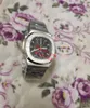 Classic Mens Watch 5990 1A 40 5 mm Chronographe Chronographe Noir Sapphire Verre Silver en acier inoxydable Bracelet de luxe Lumineux 2633