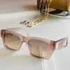 21SS Latest original customized sunglasses 4336 frame plate design temples with handmade chain gold glittering super beautiful UV400 protection high quality