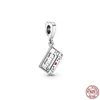 925 Sterling Silver Pendant Sparkling Mouse Series Charm Bead DIY Fit Pandora Bracelet Necklace Women Jewelry