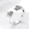 2022 새로운 도착 여성 여자 손 조정 가능한 반지 멋진 펑크 반지 연인을위한 소녀 패션 쥬얼리 선물 도매
